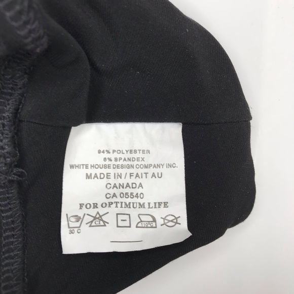 Sympli Black Flowy Wide Leg Pants 12 - Picture 7 of 8